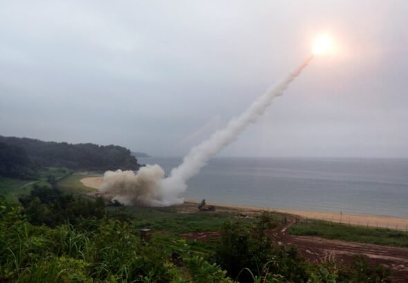 South Korea and the USA conduct missile drill over North Korea missile launch