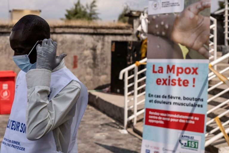 FILE PHOTO: Congo launches its first mpox vaccination campaign in Goma